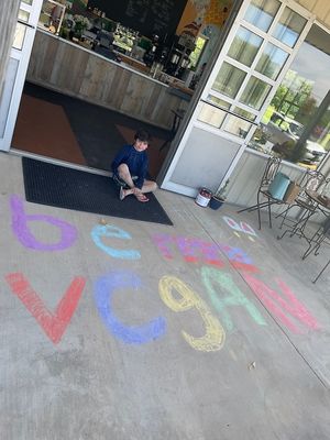   at CoCre Cafe in Augusta