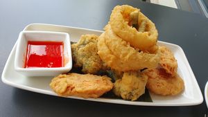 veggy tempura at Mai Thai Restaurant in Alexandria