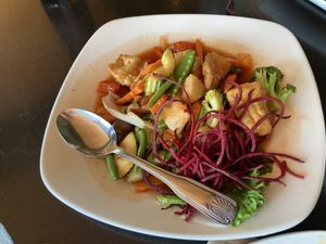 Mixed vegetables  at Mai Thai Restaurant in Alexandria