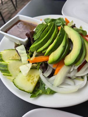 Avocado salad at Mai Thai Restaurant in Alexandria