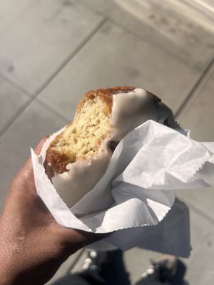 Lemon donut  at Vio Handcrafted Pastries in Vacaville