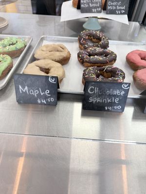 Vegan donuts!   at Vio Handcrafted Pastries in Vacaville