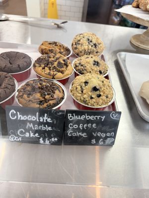 Coffee cakes   at Vio Handcrafted Pastries in Vacaville