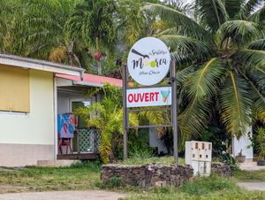Yum factor 10. at Les Sorbets De Moorea in Moorea