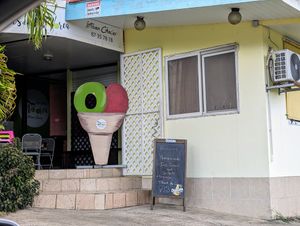 Yum factor 10. at Les Sorbets De Moorea in Moorea