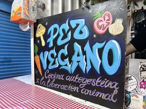   at Pez Vegano in Mexico City