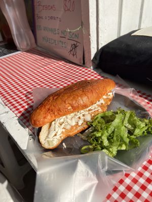 Pambazo  at Pez Vegano in Mexico City
