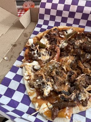 Pizzeta  at Pez Vegano in Mexico City