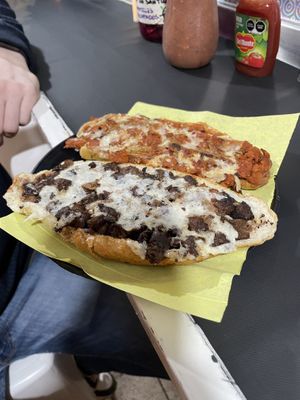 Pizzetta  at Pez Vegano in Mexico City