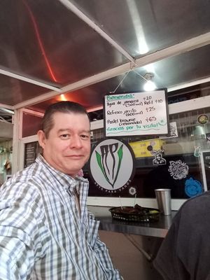 Vegano felíz at Pez Vegano in Mexico City