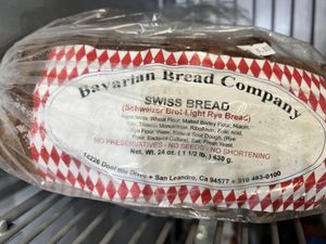 Vegan bread  at Gourmet Haus Staudt in Redwood City