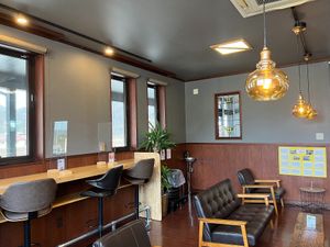 eat-in area at Kojiya Motomiya Misochaya - SHIMONO528 in Hachimantai