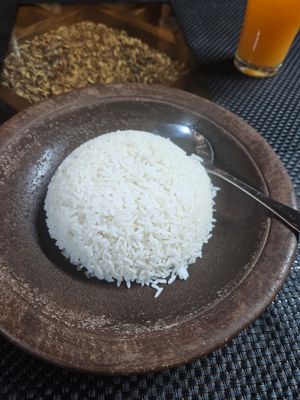 Rice at Dushan's Home Kitchen in Nuwara Eliya
