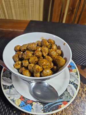Soy curry at Dushan's Home Kitchen in Nuwara Eliya