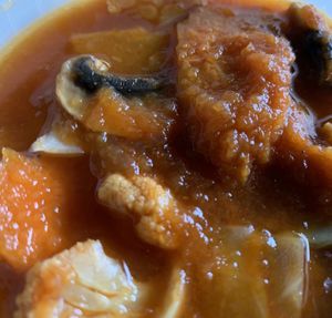 Mixed vegetable curry at Burma Garden in Bloomington