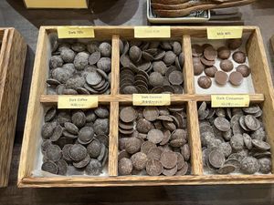 Chocolate samples (most vegan)   at Alluvia Chocolate Hoi An in Hoi An