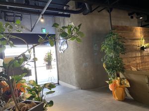 Entrance  at Sai-Cafe in Himeji