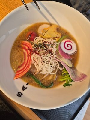 Ginger Ramen at Sai-Cafe in Himeji