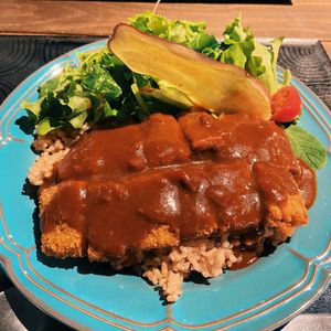 Katsu  at Sai-Cafe in Himeji