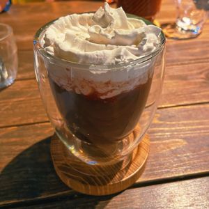 Hot chocolatee  at Sai-Cafe in Himeji