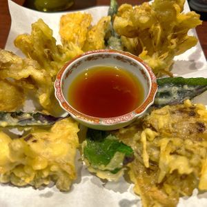 Truffle Dancing Mushroom Tempura  at Love For All in Kanazawa
