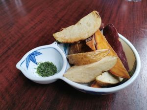 Potatoes at Love For All in Kanazawa
