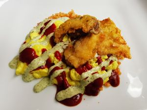 Vegan dish at Love For All in Kanazawa