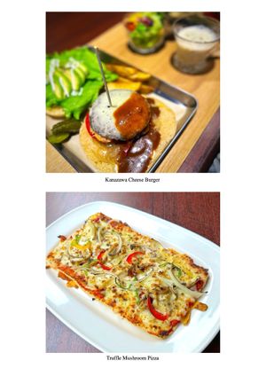 Lunch Menu at Love For All in Kanazawa