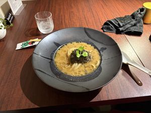 Truffle ramen  at Love For All in Kanazawa