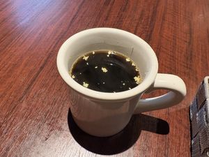 Gold leaf coffee! Kanazawa definitely !  at Love For All in Kanazawa