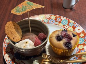 Assorted desserts  at Love For All in Kanazawa