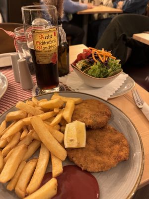 Vegan schnitzel   at Restaurant Café Zeis in Bamberg