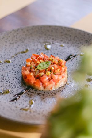 Tartare mediterraneo at Baobab Soul Kitchen & Bar in Alicante