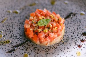 Tartare mediterraneo at Baobab Soul Kitchen & Bar in Alicante
