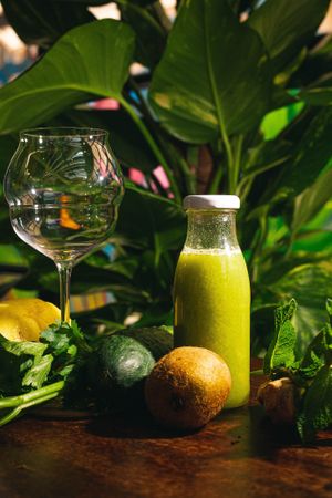 Zumo Verde at Baobab Soul Kitchen & Bar in Alicante