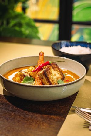 Curry indio at Baobab Soul Kitchen & Bar in Alicante