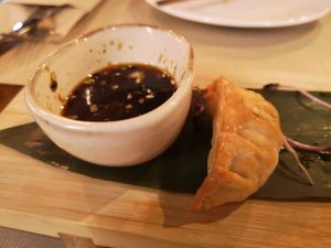 Gyozas at Baobab Soul Kitchen & Bar in Alicante