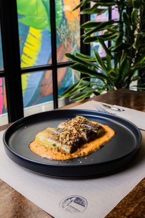 Puerro confitador at Baobab Soul Kitchen & Bar in Alicante