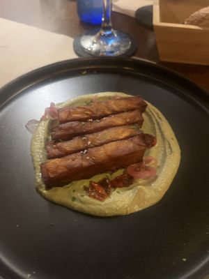 layered potatoes  at Baobab Soul Kitchen & Bar in Alicante