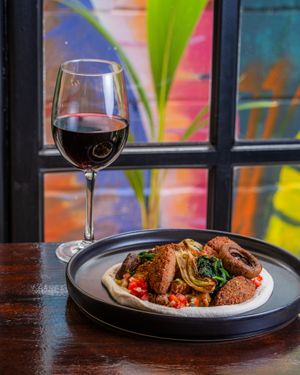 Falafel casero

 at Baobab Soul Kitchen & Bar in Alicante