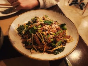 Pad thai at Baobab Soul Kitchen & Bar in Alicante