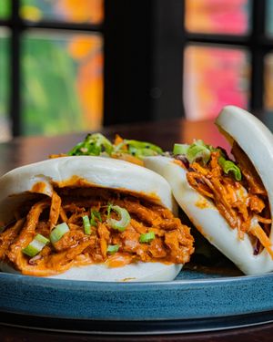 Bao-buns  at Baobab Soul Kitchen & Bar in Alicante