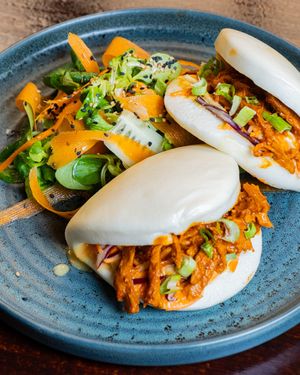 Bao-buns  at Baobab Soul Kitchen & Bar in Alicante