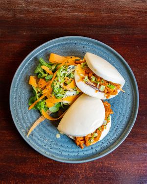 Bao-buns  at Baobab Soul Kitchen & Bar in Alicante