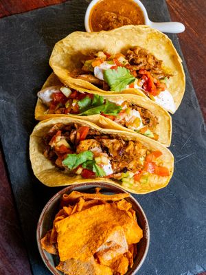 Tacos Mex at Baobab Soul Kitchen & Bar in Alicante