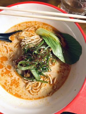 Vegan tantanmen #Veganuary at Ramen Dayo in Glasgow