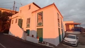 In the morning sun at Casa del Mar in La Palma