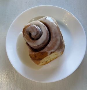 cinnamon roll   at Elevated Coffee & Confections in Lemon Grove