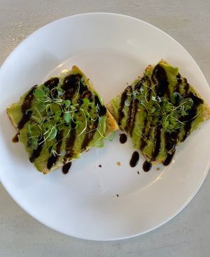 avocado toast   at Elevated Coffee & Confections in Lemon Grove