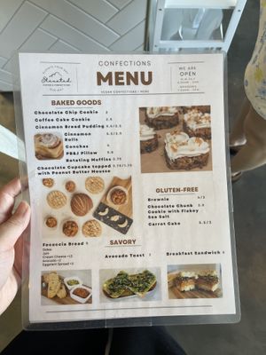 menu   at Elevated Coffee & Confections in Lemon Grove